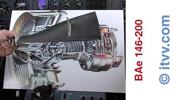 ITVV BAe 146-200 Engine Fan Blade