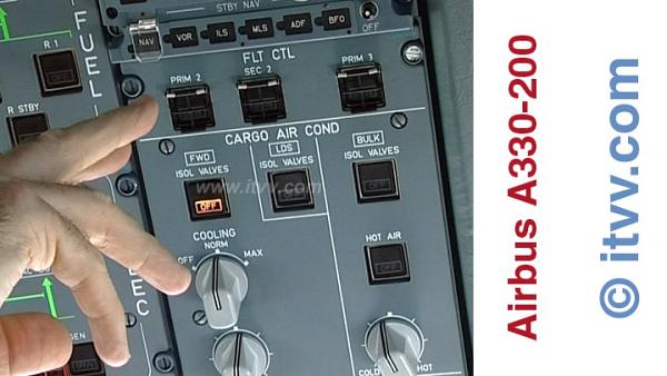 ITVV Airbus A330-200 Overhead Panel Flight Control Computers