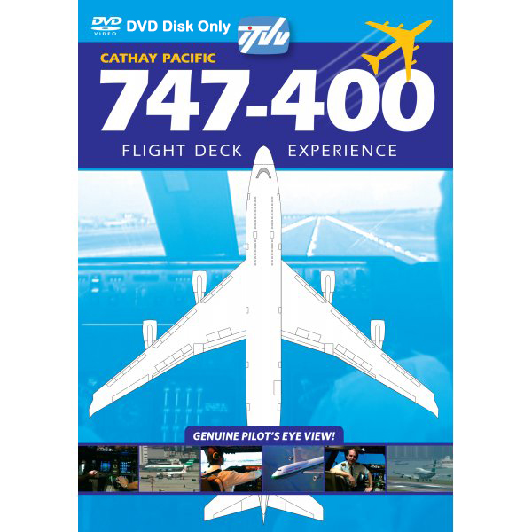 ITVV Boeing 747-400 PAL Video / DVD - CX CPA Cathay