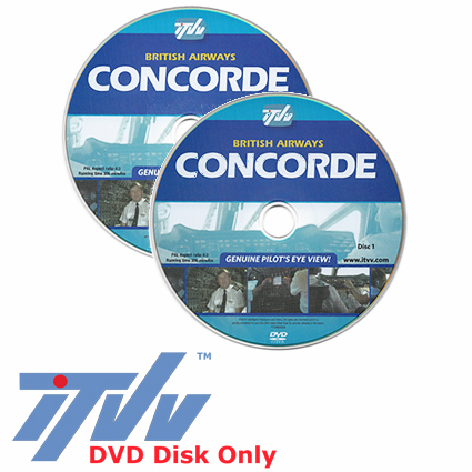 ITVV Concorde Flightdeck PAL Video / DVD