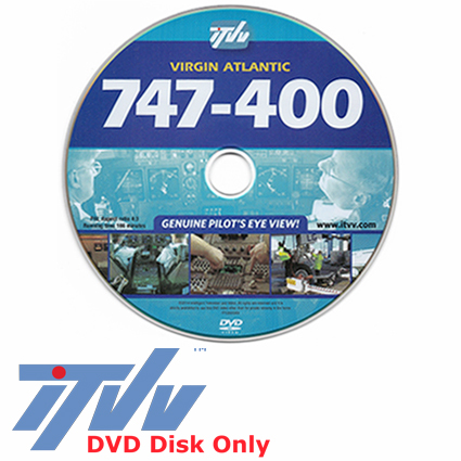ITVV Boeing 747-400 Flightdeck PAL Video / DVD B744 Jumbo